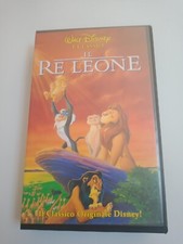 Il Re Leone (1995) VHS Walt Disney Ologramma Tondo DA COLLEZIONE RARA!