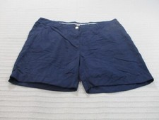 Bermuda HM pantaloncino donna 24 blu piatto davanti zip tasche tinta unita lyocell blu navy