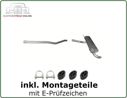 Kit scarico per land rover - scarico,