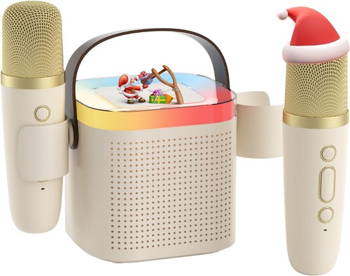 Karaoke con microfono - con, microfono,