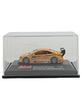Modellino auto Schuco Opel Astra V8 Coupe 1:87 giallo 2,5 x 5,5 cm