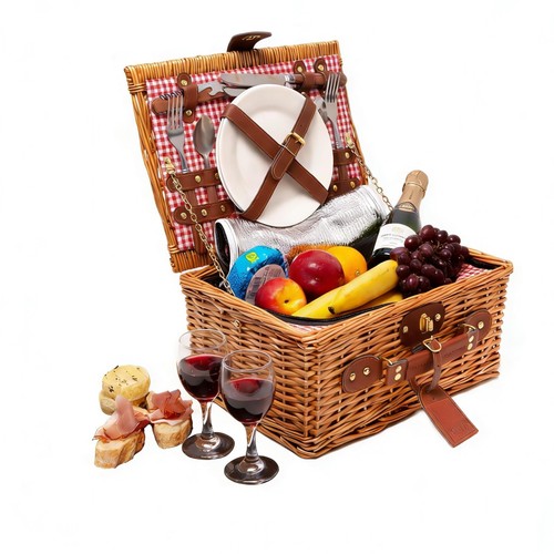 Cestino picnic vimini - picnic,