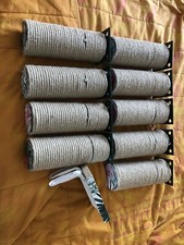 9 TORRETTE PALESTRA SISAL GRAFFIATOIO GATTI GATTO A PARETE MURO E 1 MENSOLA