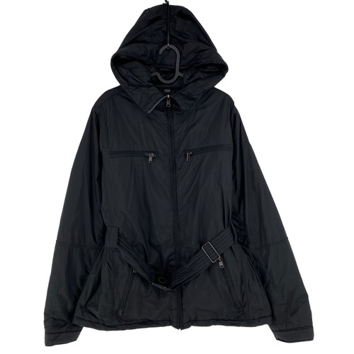 Napapijri black hooded padded - napapijri,