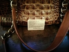 borsa in pelle di coccodrillo