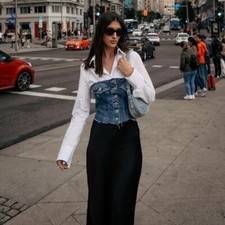 TOP CORSETTO DONNA ZARA NUOVO