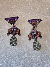 Orecchini Ayala Bar.  Firmato