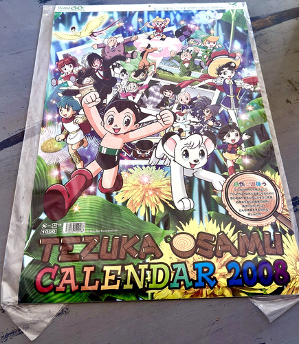 Calendario osamu tezuka - osamu, 2008