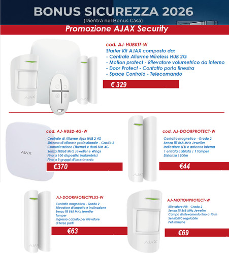 Ajax hub plus centrale di - ajax,