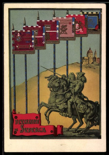 Cartolina torino divisione - cartolina,