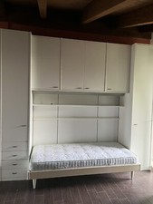 Armadio A Ponte Con Letto Singolo