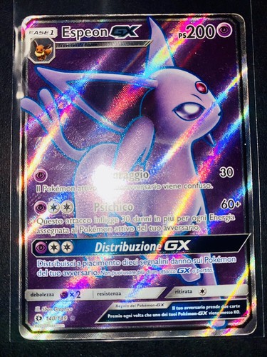 Carta pokemon espeon gx - ,
