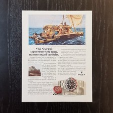 1988 #2 Rolex GMT Master II ref. 16710 coke - Original AD Pubblicità Vintage
