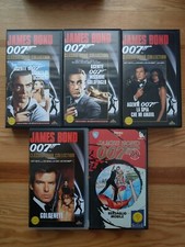 007 Classic James Bond Collection - Lotto 5 VHS - Buone Condizioni
