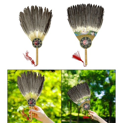 Ventaglio piume cinese - ventaglio,