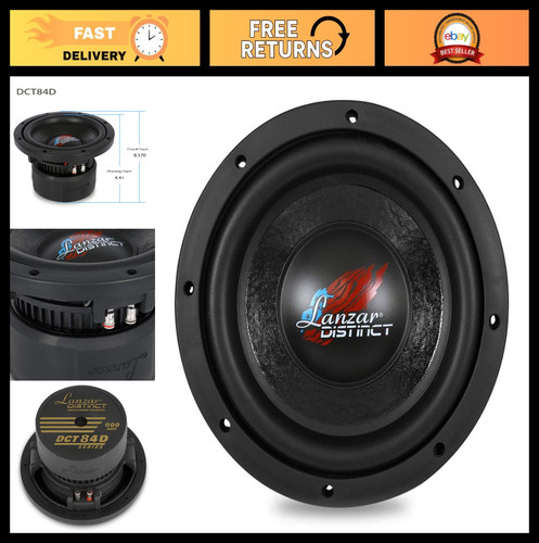 Subwoofer per auto doppia - subwoofer, 8"