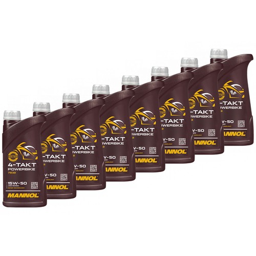 Olio motore mannol 15w 1 - motore, 8x
