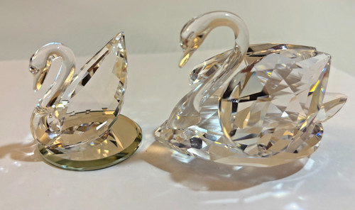 Swarovski coppia cigni 1 - coppia,