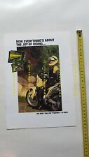 BMW F 650 ST - Funduro 1993 depliant originale moto INGLESE