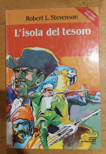 Libro isola del tesoro - libro,