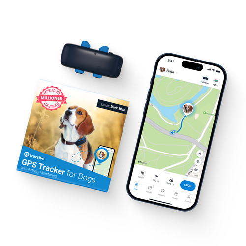 Tractive dog gps tracker - tractive,
