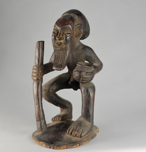 Bella statua africana congo - statua,