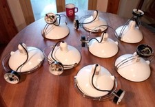 Lampade Da Parete Mod. LUNA di Philips Fabbricato In Italia Anni 80...