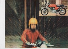 advertising Pubblicità .-MOTO LAVERDA 750 SF 1972 - MAXIMOTO MOTOITALIANE