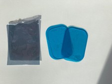 4 RICAMBI CON GEL PER ELETTROSTIMOLATORE, GEL PAD EMS, ELETTRODI, UNIVERSALE