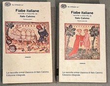 CALVINO ITALO - FIABE ITALIANE - EINAUDI GLI STRUZZI 2 VOLUMI 1977