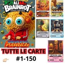 SKIFIDOL Italian Brainrot TUTTE LE CARTE UNIVERSO PSICHEDELICO Serie Alpha