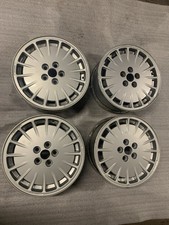 Set 4 Cerchi In Lega Alfa Romeo 164 Turbo e V6 5 Fori