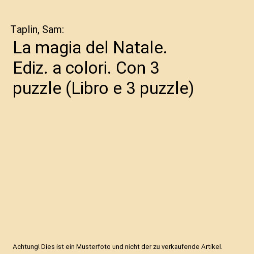 Magia del natale ediz a - ediz.,