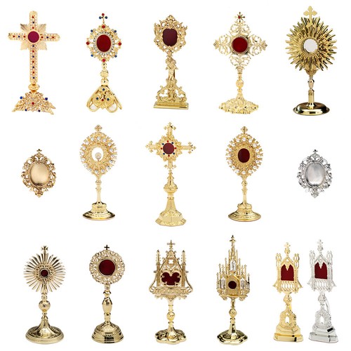 Reliquiario placcato oro