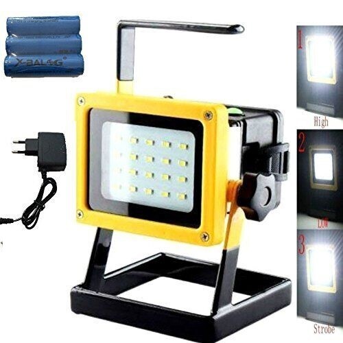 Faro led ricaricabile - ricaricabile, 10w