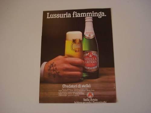 Advertising pubblicità 1986 - advertising,
