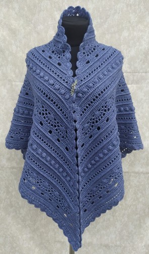 Scialle pizzo triangolo - scialle,