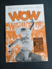 WOW ANNO I NR. 1 FANZINE DI FUMETTI LUIGI BONA EDITORE  1976