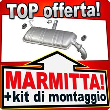 Silenziatore Posteriore per