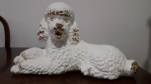 Scultura vintage cane - vintage,