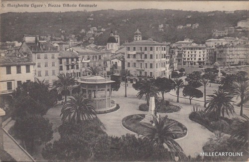 Margherita ligure piazza - s.,
