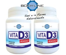VITA D3 2000ui integratore di VITAMINA D3. DIFESE IMMUNITARIE. Scorta per 4 mesi