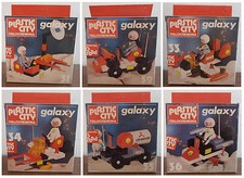 Costruzioni Plastic City Italocremona serie Galaxy numero 31, 32, 33, 34, 35, 36
