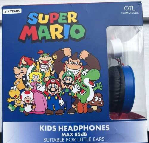 Super mario cuffie cablate - mario,