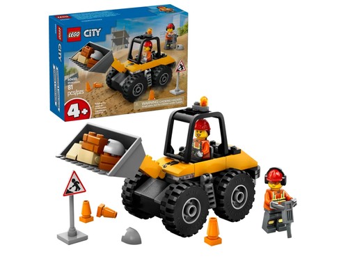 Lego city pala gommata gialla - lego,