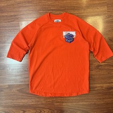 Camicia Baseball Billionaire Boys Club Taglia Large Rossa Logo Ricamato Streetwear