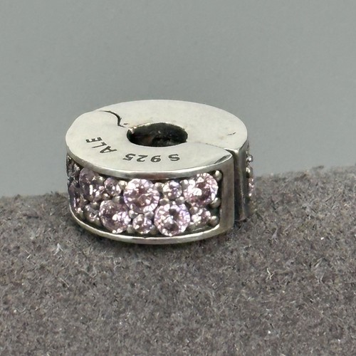 Pandora pink crystal pave - crystal,