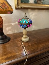 Lampada Turca Mosaico Vintage