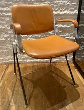 Sedia Poltrona Design DSC 106 Giancarlo Piretti By Anonima Castelli Anni 60