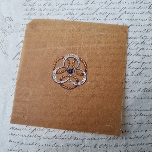 Disegno antico gioiello